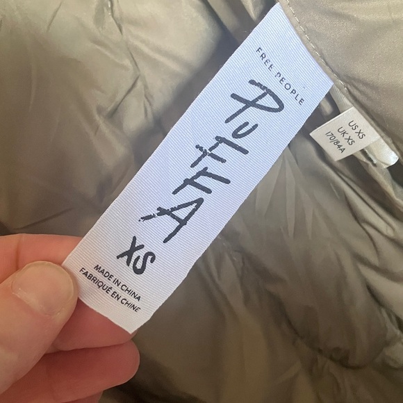 Free People Tahoe Puffa Hooded Puffer Reversible Jacket Coat - Picture 5 of 10